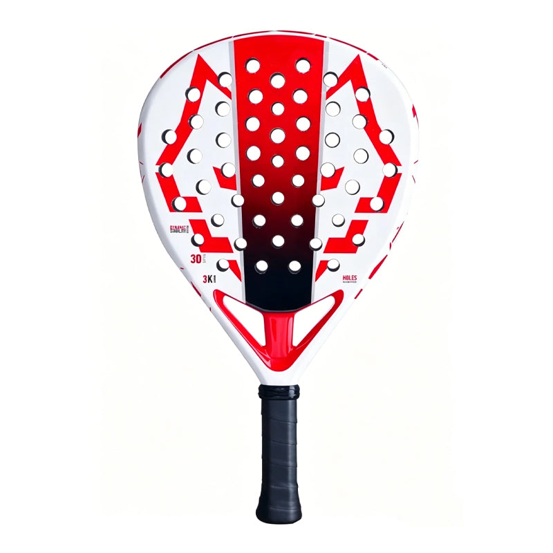 Custom Carbon Fiber Padel Racket (Attack & Power Series) - High-Strength EVA Core Paddle Tennis Rackets