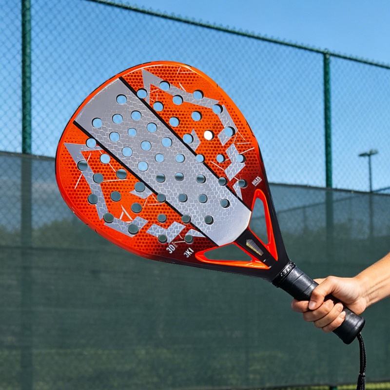 Wholesale Carbon Fiber Padel Rackets - Diamond Head EVA Core Paddle Tennis Bats (OEM/ODM Customization Available)