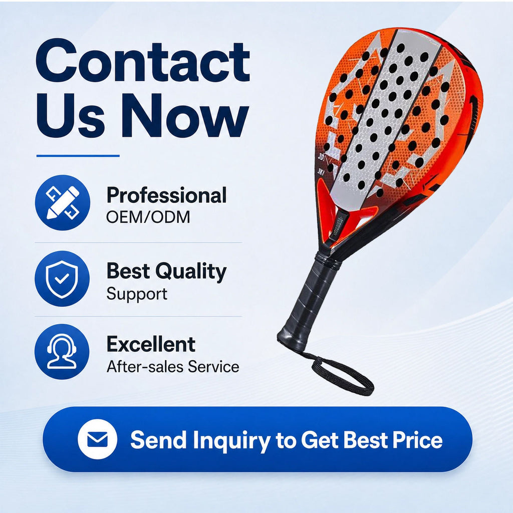 Wholesale Carbon Fiber Padel Rackets - Diamond Head EVA Core Paddle Tennis Bats (OEM/ODM Customization Available)