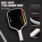 YXH SPORTS T700 Carbon Fiber Pickleball Paddle Set – 2 Paddles, 1 Bag & 2 Balls, Tournament Ready
